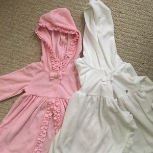 White & Pink Cover Ups (6-12 Months)